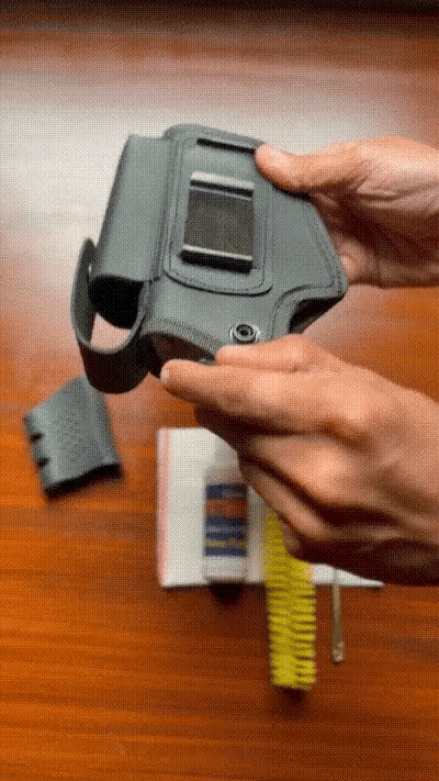 3-in-1 Deal: Leather Inner-Outer Holster Cleaning Kit and Silicone Rubber Grip!