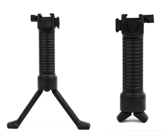 POLYMER HANDGUARD GRIP BUILT IN BIPOD FOR PICATINNY RAIL